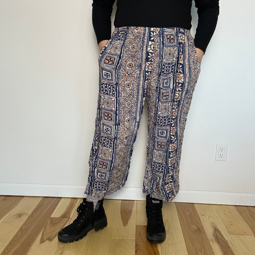 Brownstone Studio Cropped Rayon pull on pants szie 2X
